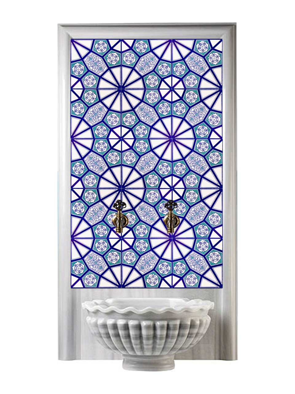 60X100 Kurna Başı Çini Karolar-3